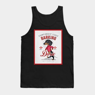 Dachshund Championship League Barking Tank Top